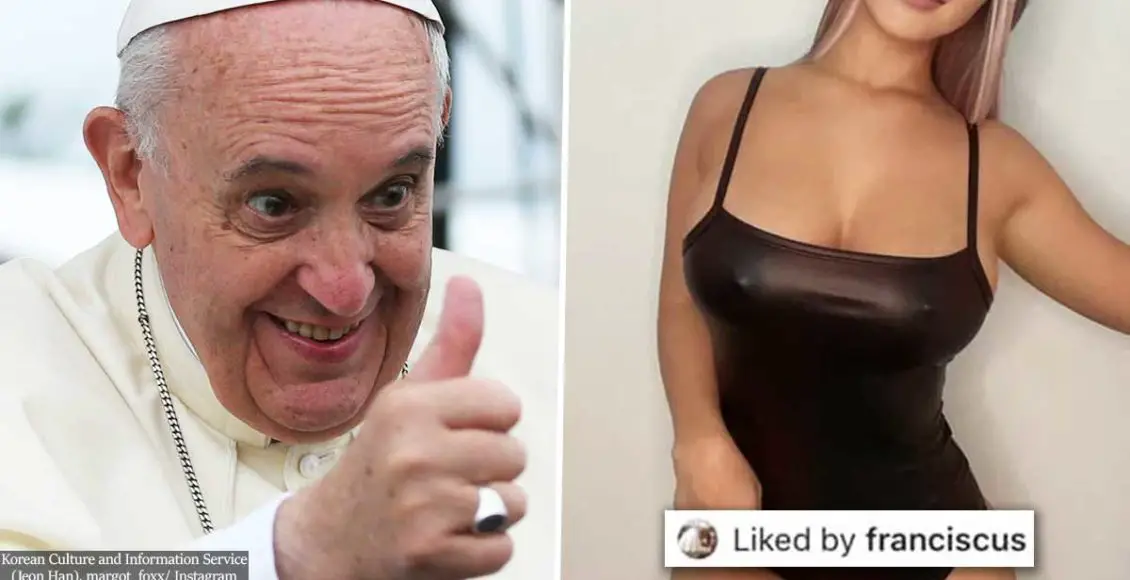 Pope Francis’ Instagram Account Has Been Caught 'Liking' Model’s Photo Again