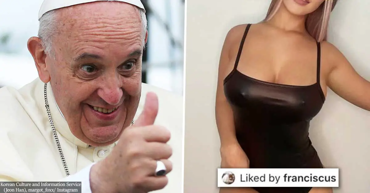 Pope Francis’ Instagram Account Has Been Caught 'Liking' Model’s Photo Again