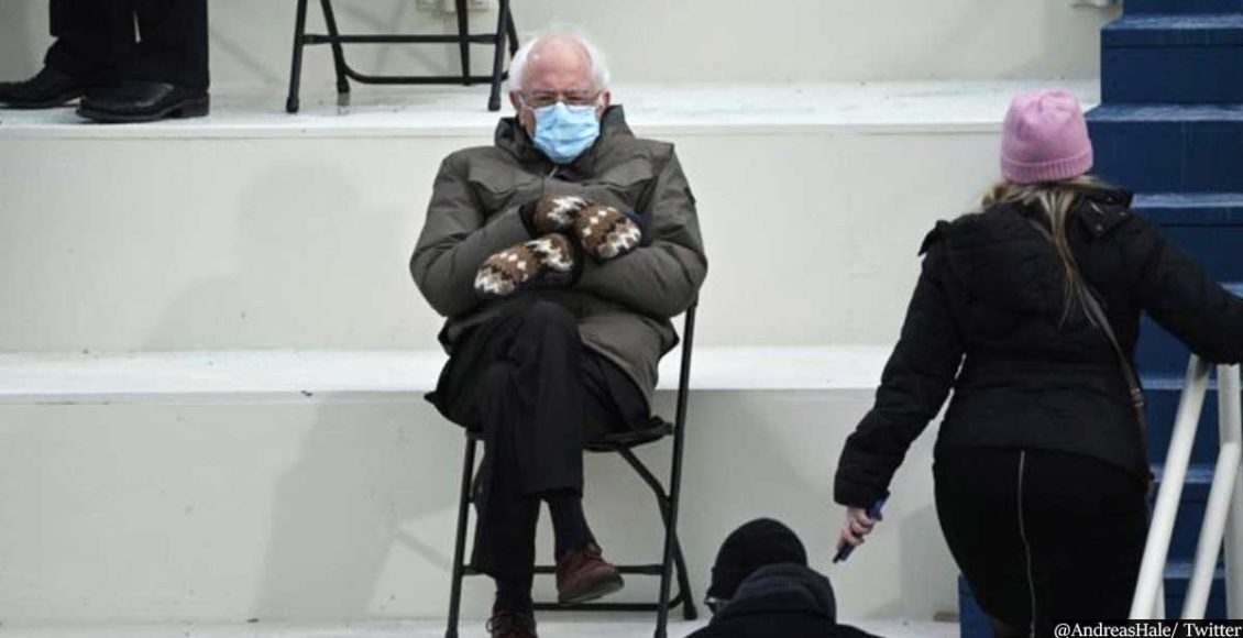 Bernie Sanders' mittens and 2 other inauguration moments you may have missed