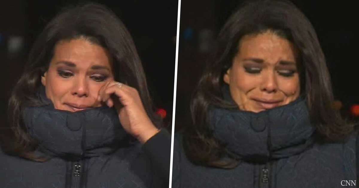CNN Reporter Breaks Into Tears After Reporting A Segment On COVID-19