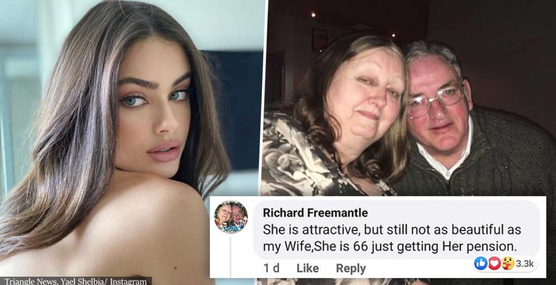 Man declares that his 66-year-old wife is BETTER LOOKING than model, 19 crowned ‘most beautiful face’