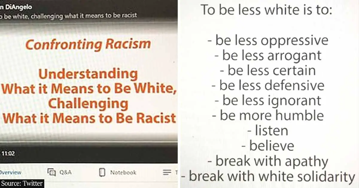 'BLATANT DISCRIMINATION' Coca-Cola Racism Training Asks Staff To “Try to be less white”