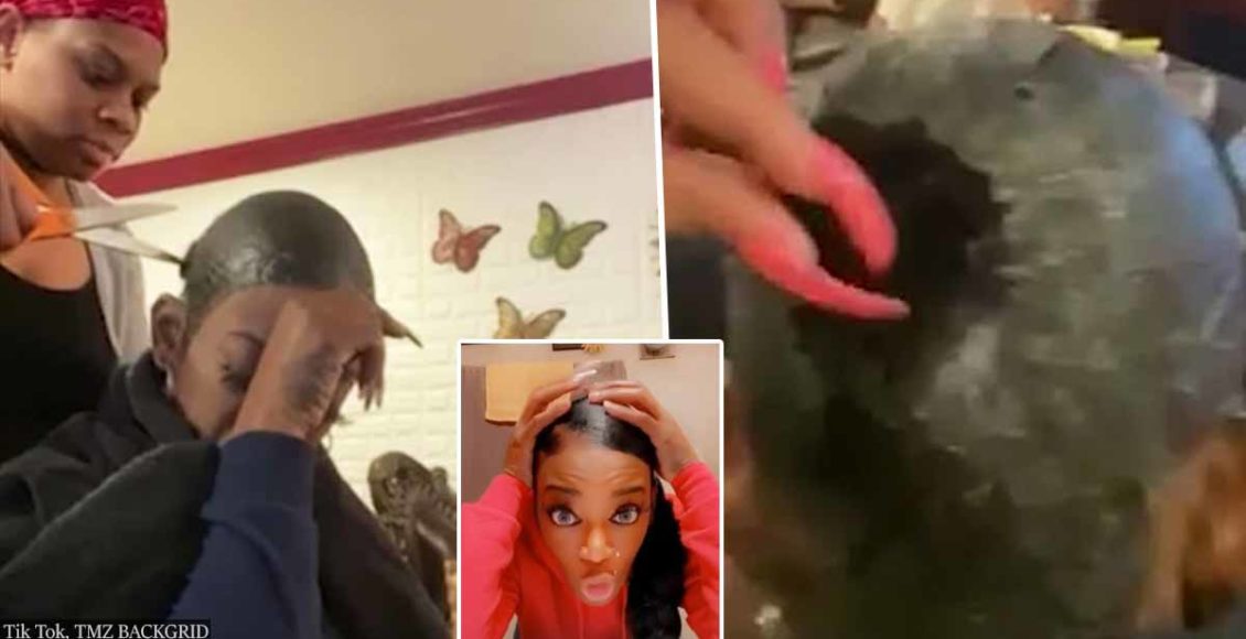 Woman Cuts Off 'Forever Ponytail' After Using Gorilla Glue In Hair