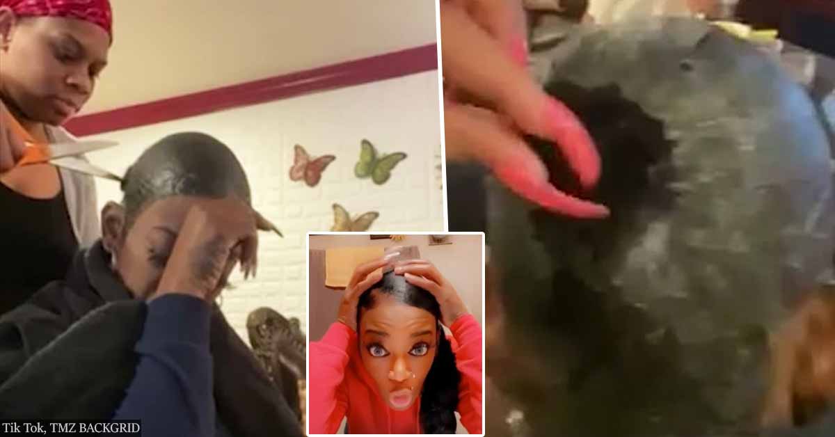 Woman Cuts Off 'Forever Ponytail' After Using Gorilla Glue In Hair