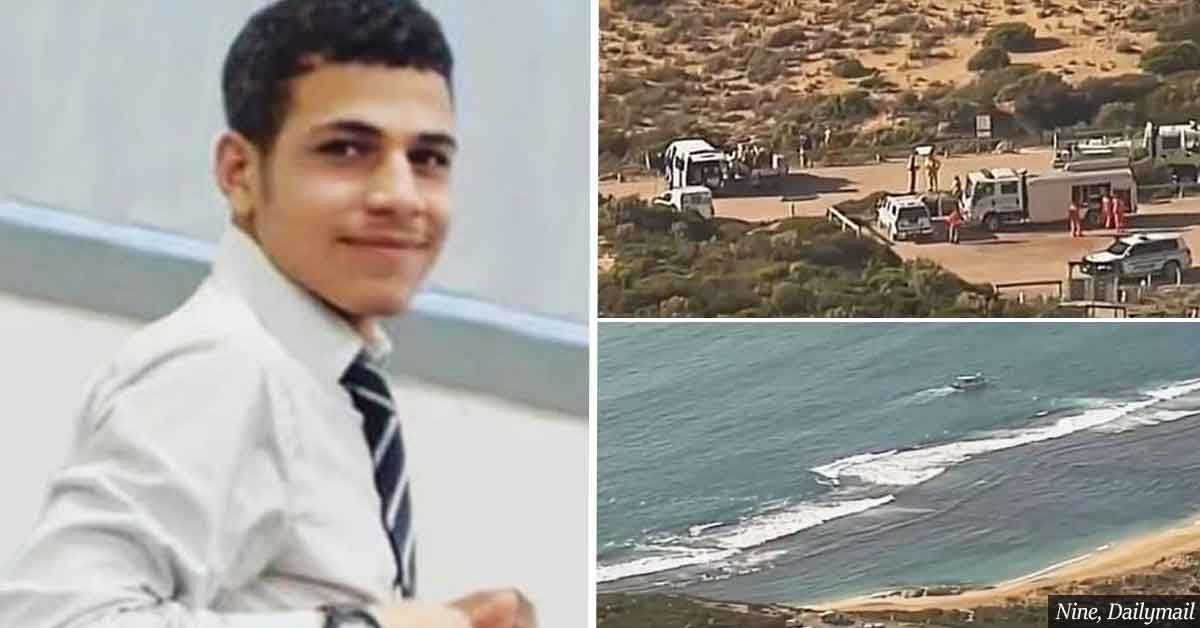 Drowned schoolboy hero JUMPED off rocks to save his friend from going under