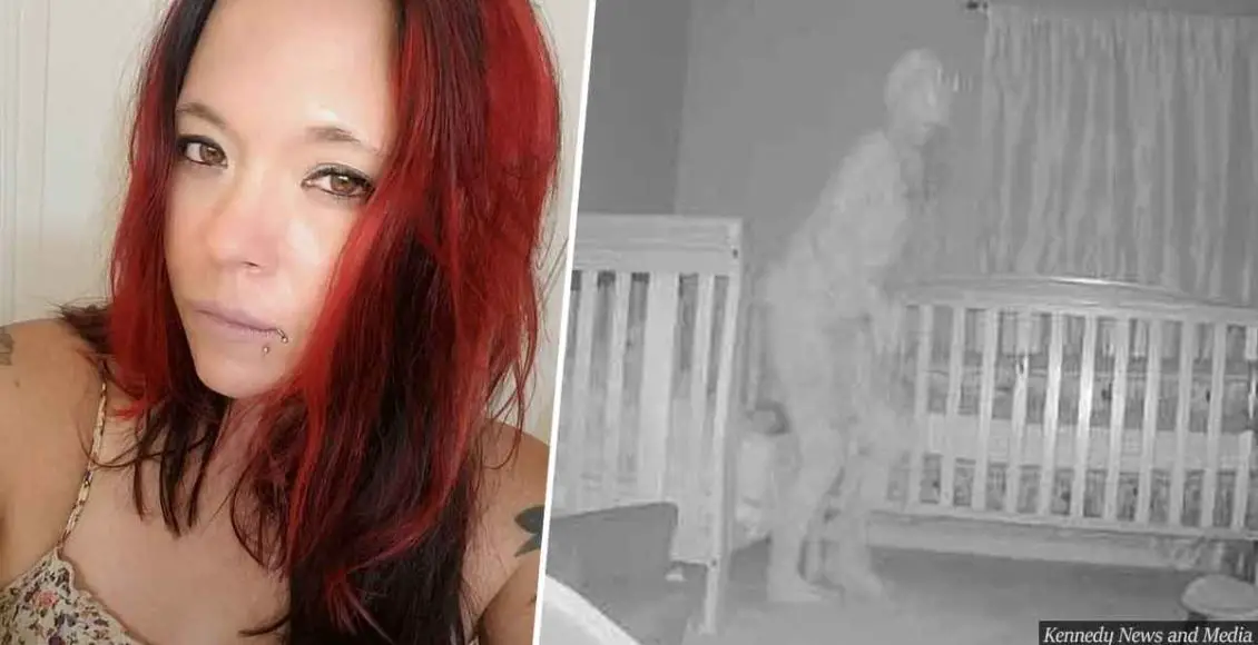 Grandma captures a 'demon' standing over grandchild's bed in a chilling picture