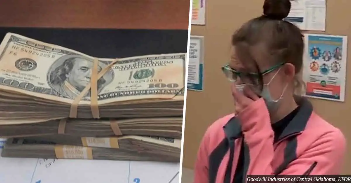 Oklahoma Charity Shop Worker Finds $42,000 In Donated Sweaters