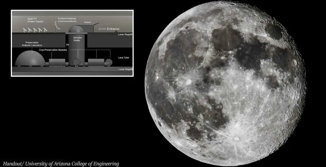 Scientists plan to construct a 'Doomsday' vault on the moon