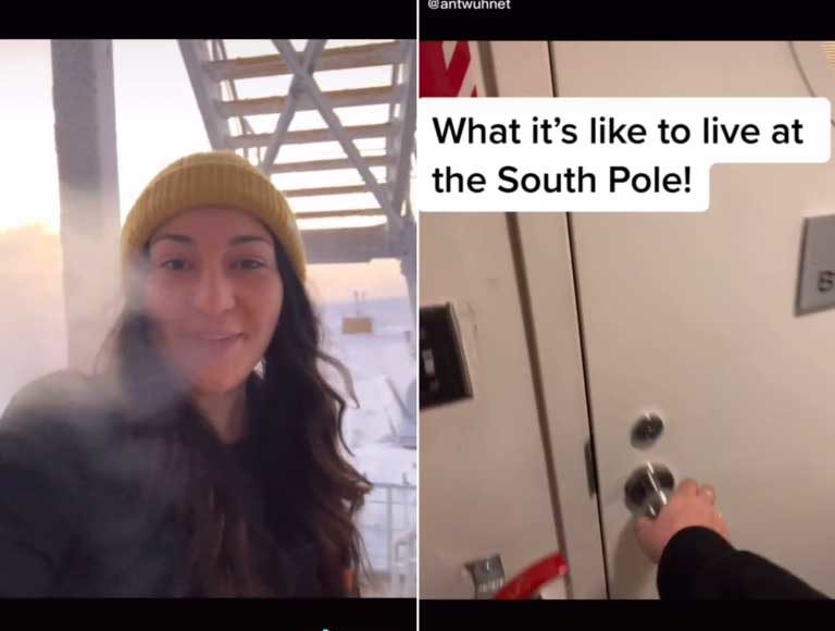 TikToker Shares Video Showing What It’s Like To Live In Antarctica