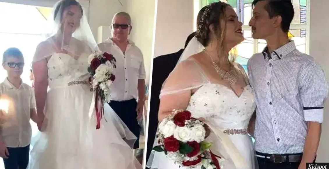 Bride miscarries her baby moments before walking down the aisle | She waited to tell her husband after their "I do's"