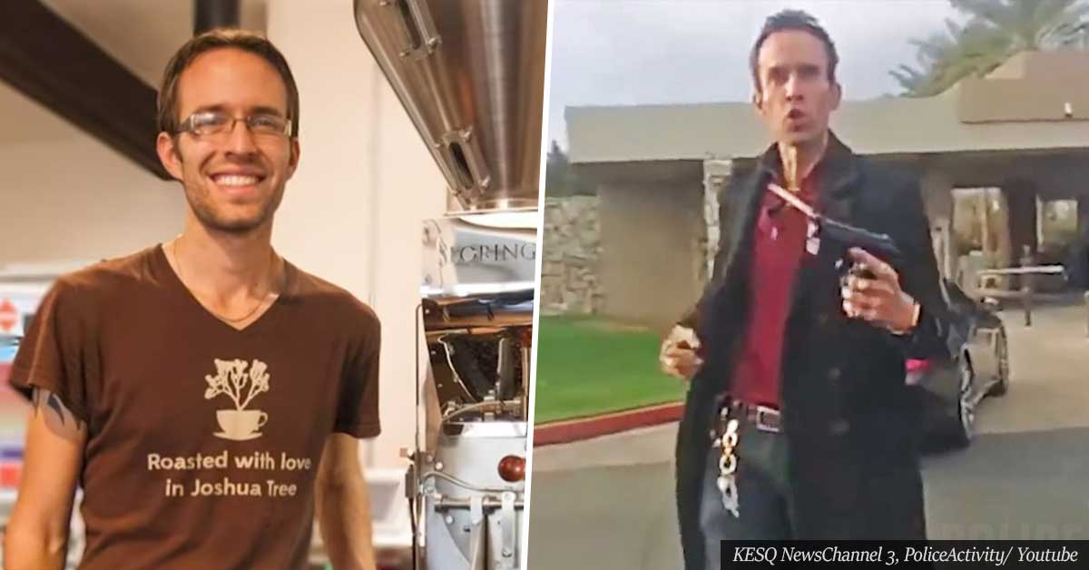 Deputy Shoots And Kills Joshua Tree Coffee Company Owner Royce Robertson After He Threatens Him With Air Pistol, Video Shows