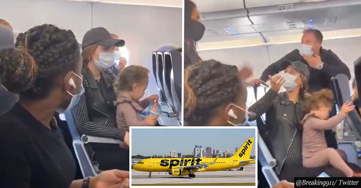 Viral Airplane Incident: Spirit Airlines Defends Themselves In Tweet, Deletes It Shortly After