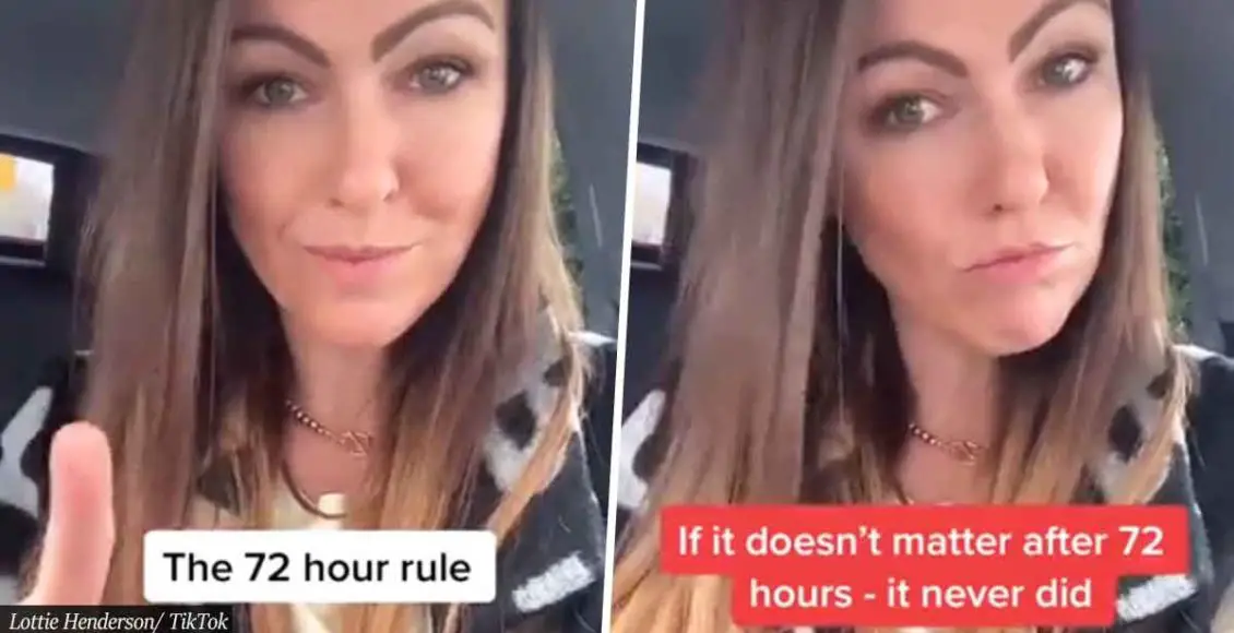 Woman Comes Up With 72-Hour Rule That 'Solves All Arguments'