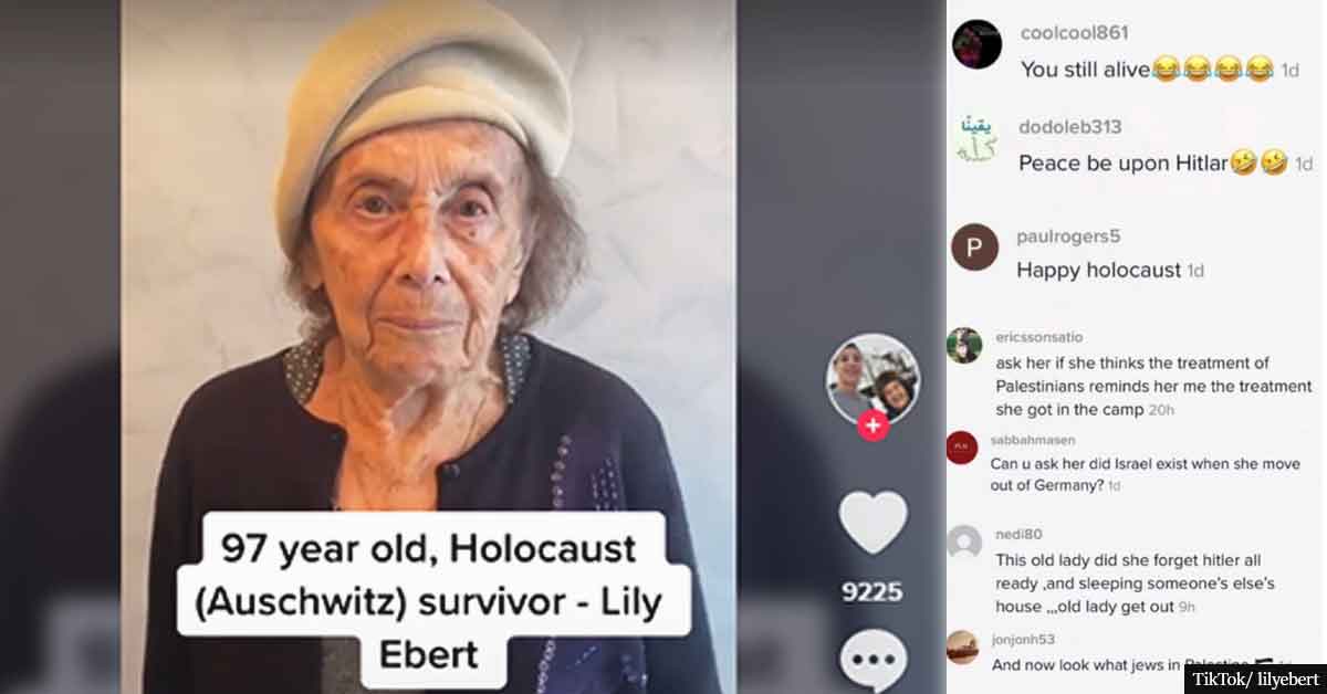 Century-Old Holocaust Survivor Continues To Inspire People Online Despite Anti Semitic Abuse