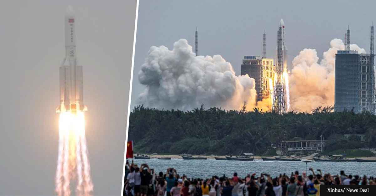 Chinese Rocket To Make Uncontrolled Reentry; Unclear Where It Will Land