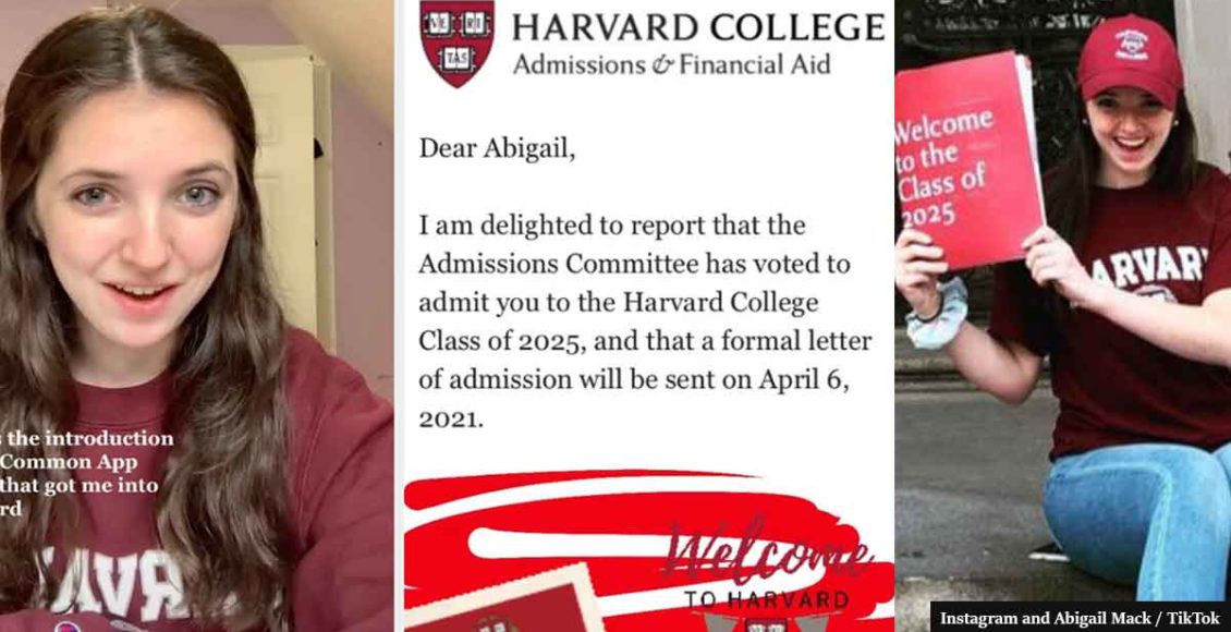 High school senior gets admitted to Harvard with a viral touching essay about losing her mom