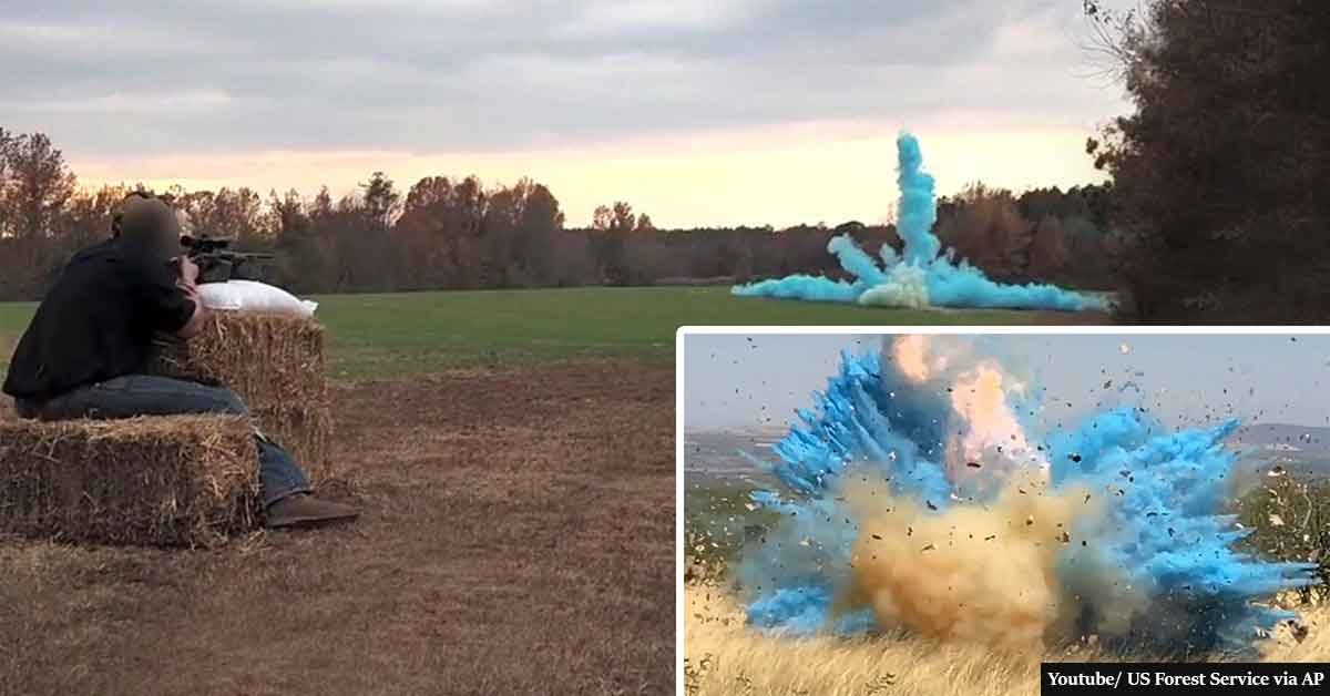Man charged by police after gender reveal EXPLOSION rocks several towns