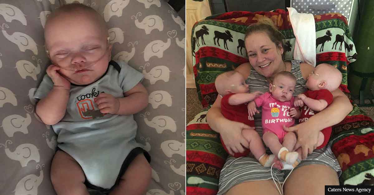 Mom of triplets delivers them FIVE DAYS APART, holds the world record
