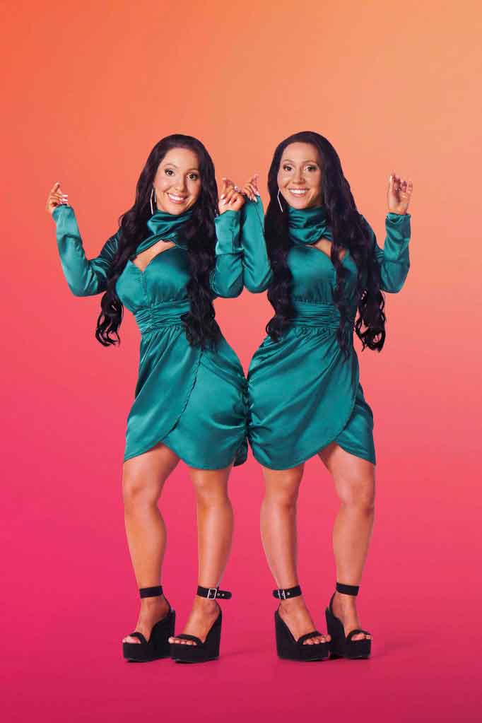 The world's most identical twins share the same boyfriend and do