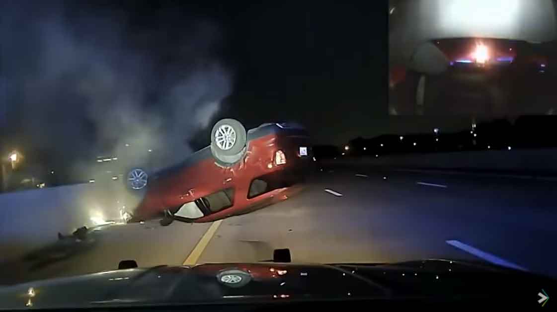 Arkansas Cop Sued For Flipping Pregnant Womans Car After She Didnt Stop Fast Enough