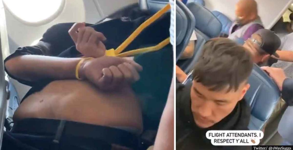 Flight Attendant Tackles Would-Be Plane Hijacker In Viral Video