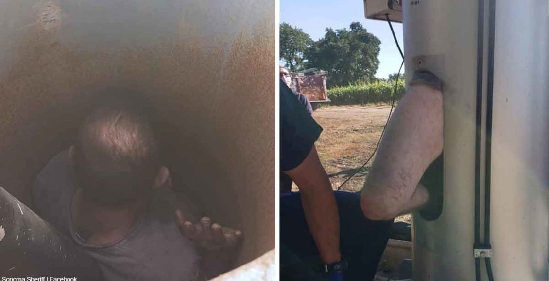 Man Stuck Inside Giant Fan At Vineyard For Two Days. The How And Why Remain A Mystery
