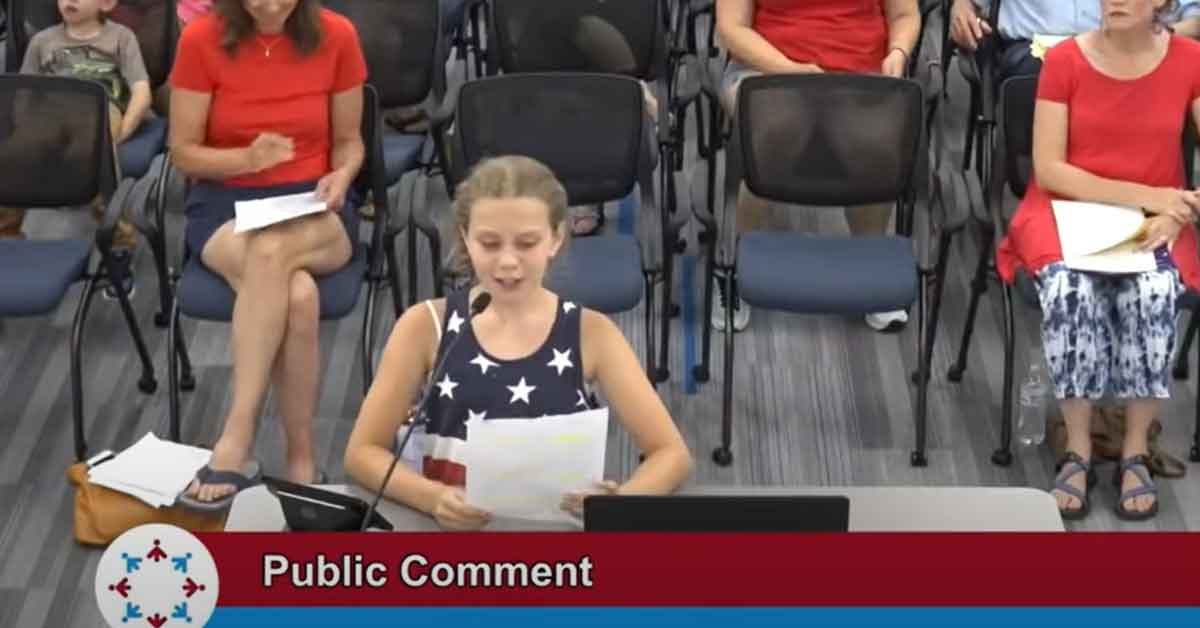 Minnesota Girl, 9, Slams School Board For Violating Its Own Ban On Political Posters By Displaying BLM Posters