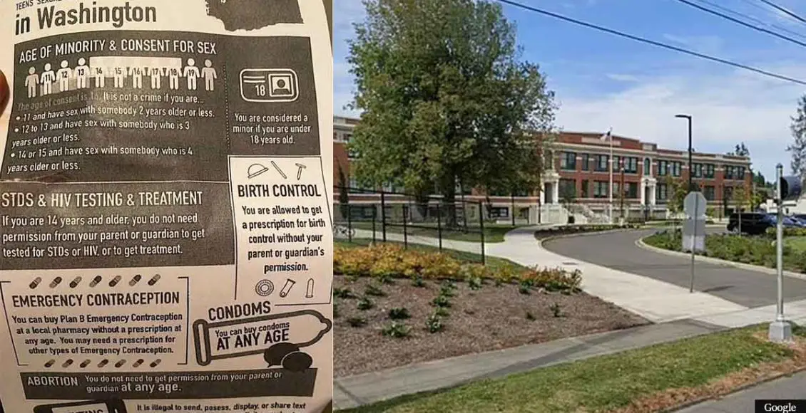 Teacher Condemned For Handing Out Flyers Telling Kids They Can Have An Abortion At 11