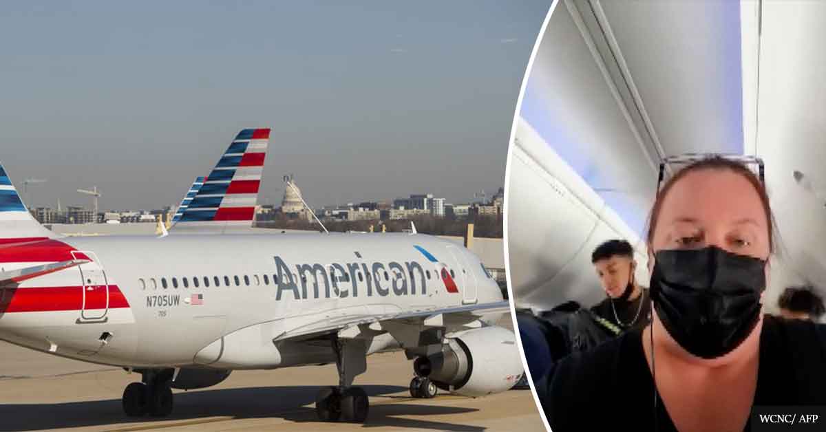 American Airlines flight canceled after teens REFUSE to wear masks