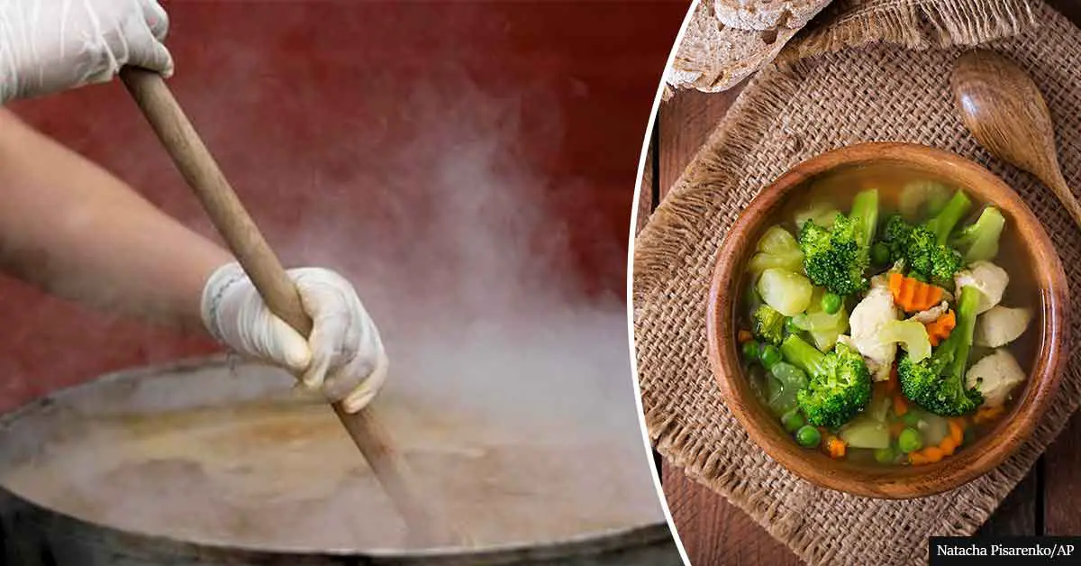 Chef dies after falling into giant pot of boiling hot soup