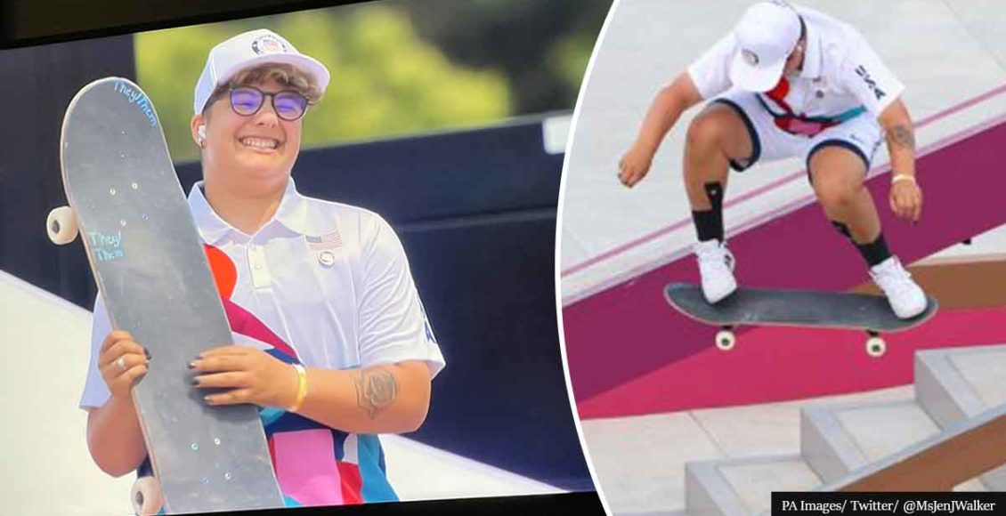 Outrage After Commentator Misgenders First Ever Openly Non-Binary Olympian