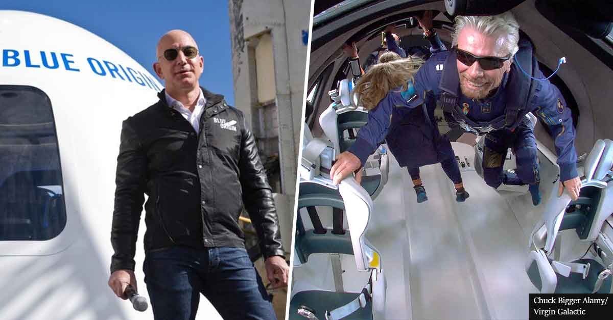 Jeff Bezos And Richard Branson DON'T qualify as astronauts, US says