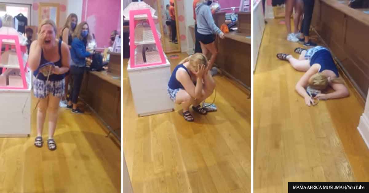 Karen Attacks Woman At Victoria's Secret, Freaks Out After Realizing She's Being Filmed