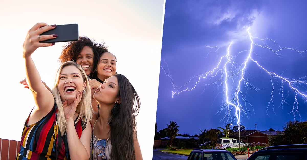 Lightning Strikes Kill 16 People Who Were Taking Selfies And Many More Throughout The Country