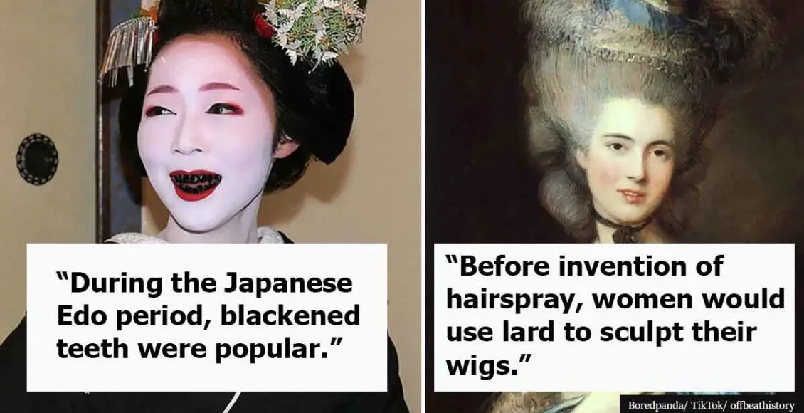 TikToker Presents The Most “Obscure Beauty Trends” In History