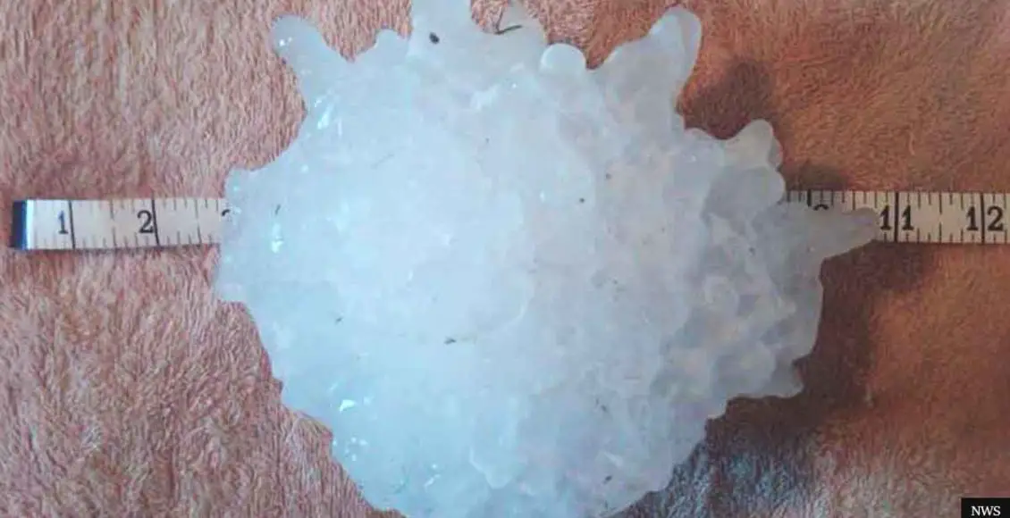 NWS: Texas' largest-ever Hailstone was made into Margaritas before it was verified