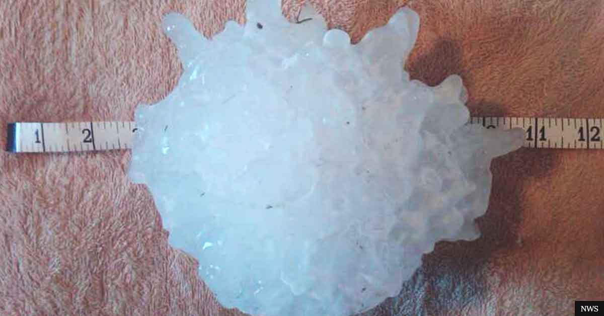 NWS: Texas' largest-ever Hailstone was made into Margaritas before it was verified
