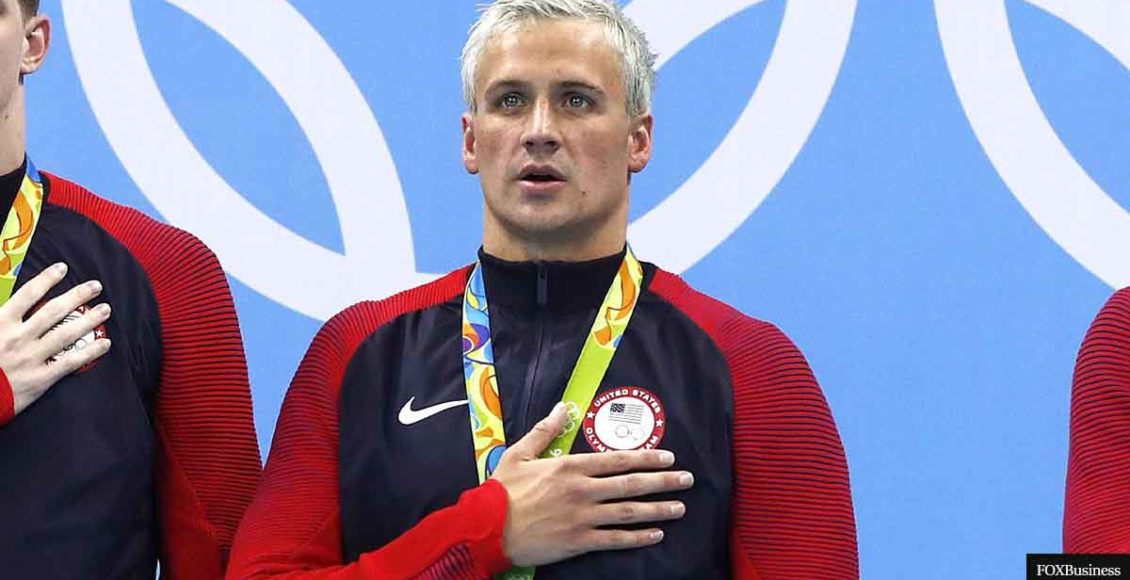 Olympic gold medalist Ryan Lochte opposes athletes who 'disgrace' American flag on the podium