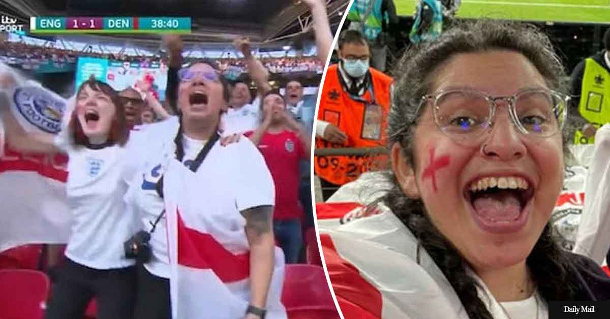 Woman FIRED after calling in sick to go to Wembley semi-final where she was spotted on TV