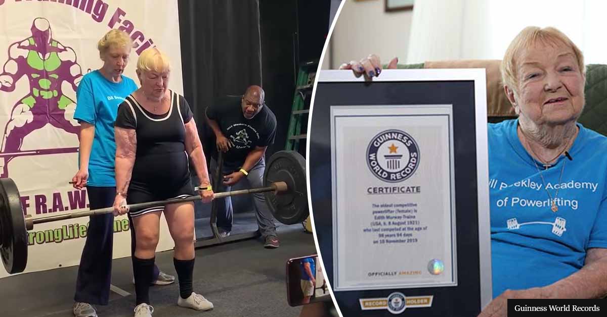 100-Year-Old Woman Enters Guinness Book Of Records By Becoming The World’s Oldest Competitive Powerlifter