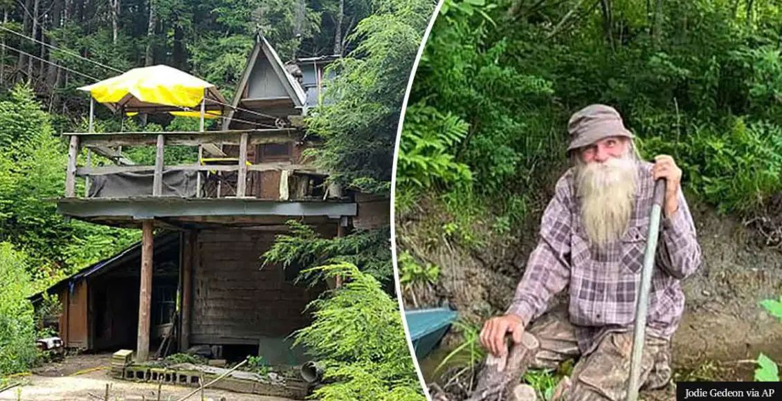 81-Year-Old Forced From His Cabin After Living In Woods For 30 Years
