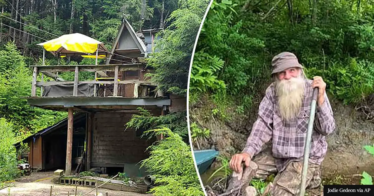 81-Year-Old Forced From His Cabin After Living In Woods For 30 Years