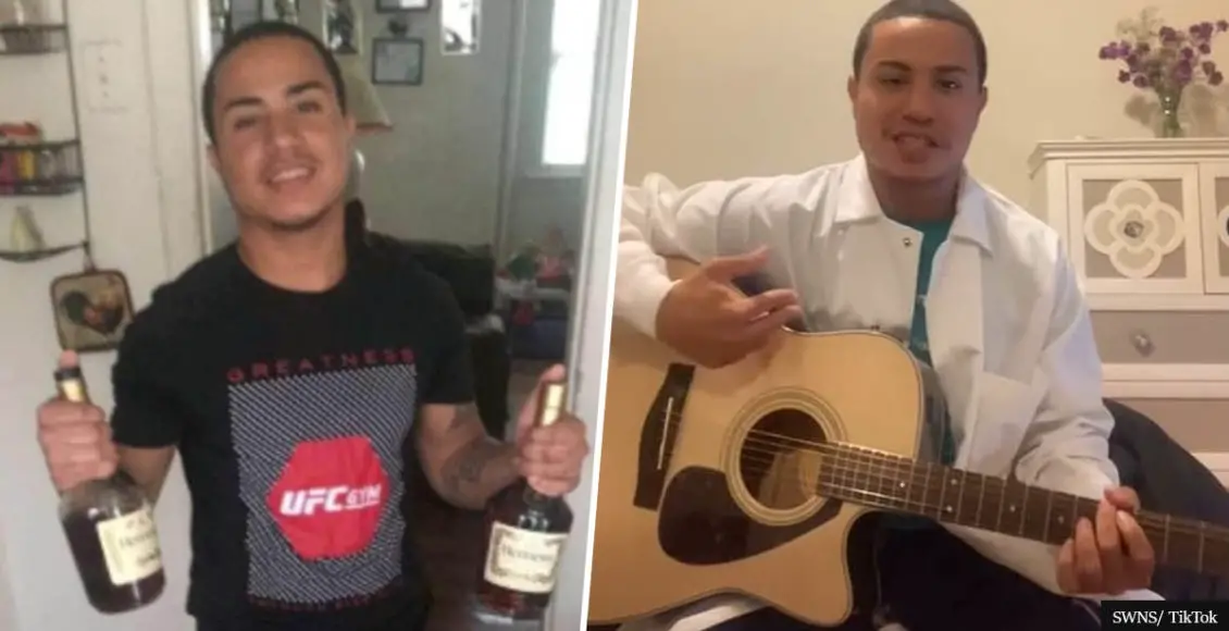 Former gang member is now a TikTok sensation thanks to emotional videos of him singing to hospital patients