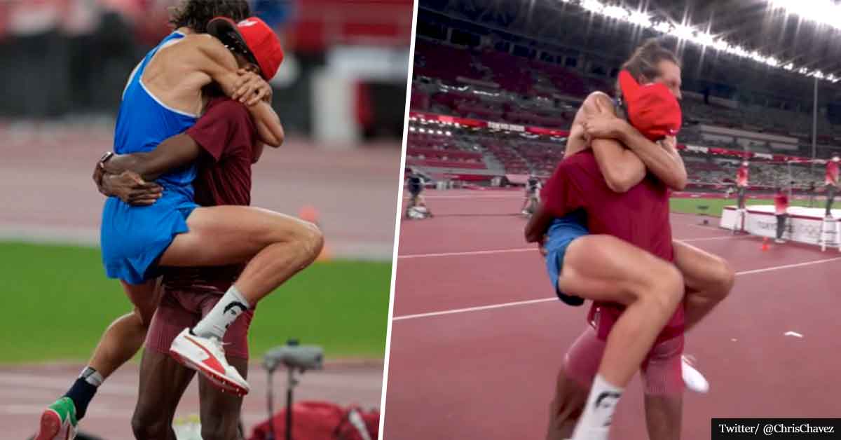 Italy And Qatar Share Gold In Emotional Climax To High Jump Competition