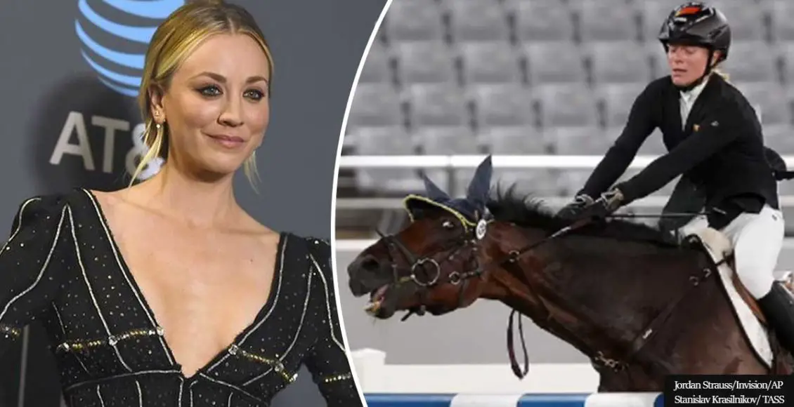 Kaley Cuoco wants to buy the Olympic horse that was cruelly punched by a German coach
