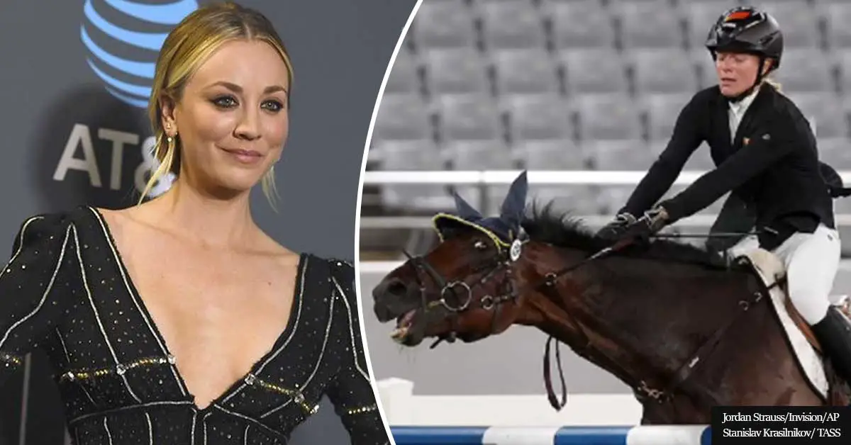 Kaley Cuoco wants to buy the Olympic horse that was cruelly punched by a German coach
