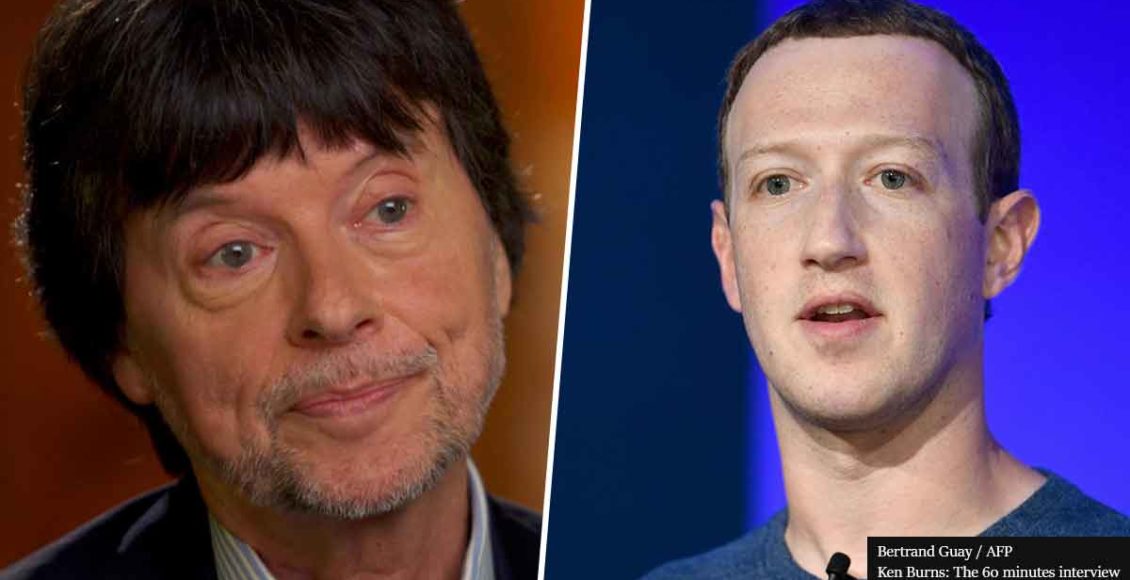 Ken Burns: "I hope Zuckerberg is in jail" because he "is an enemy of the state"