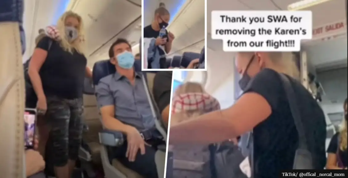 Mother-daughter duo kicked off plane after yelling at passengers to move so they could sit on the aisle