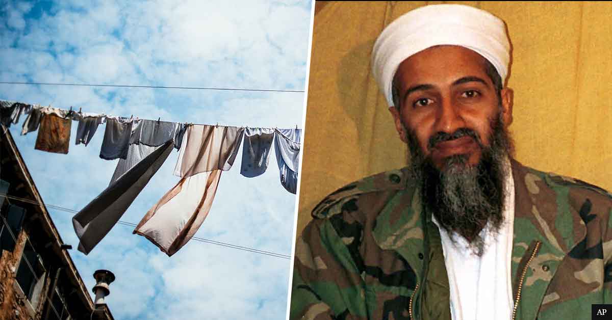 Osama Bin Laden Was Found Because His Family Hung Their Laundry Out To Dry