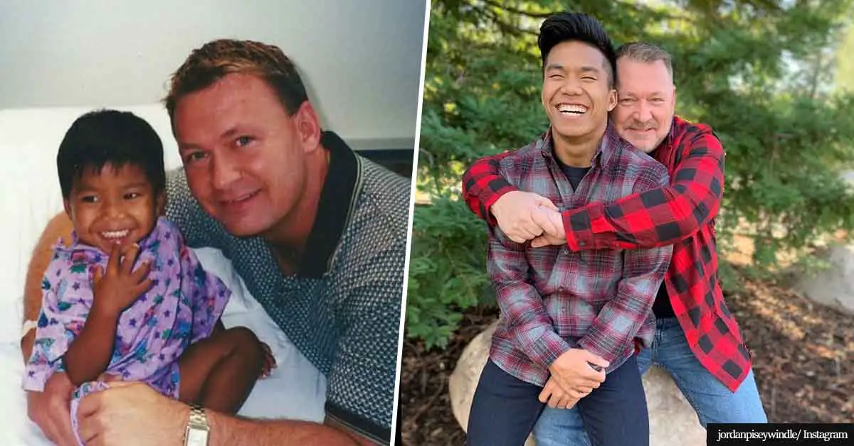 Single gay dad adopts an ill child and raises an Olympic champion